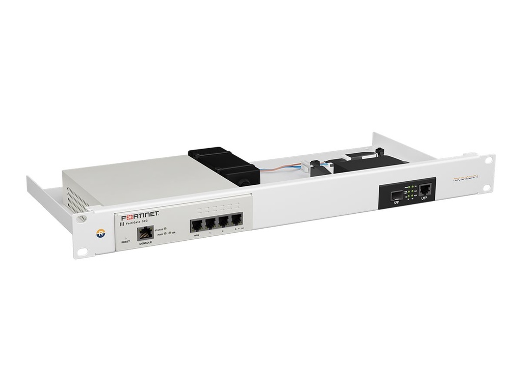 Rackmount.IT Rackmount FortiGate 30G w/Media Convert
