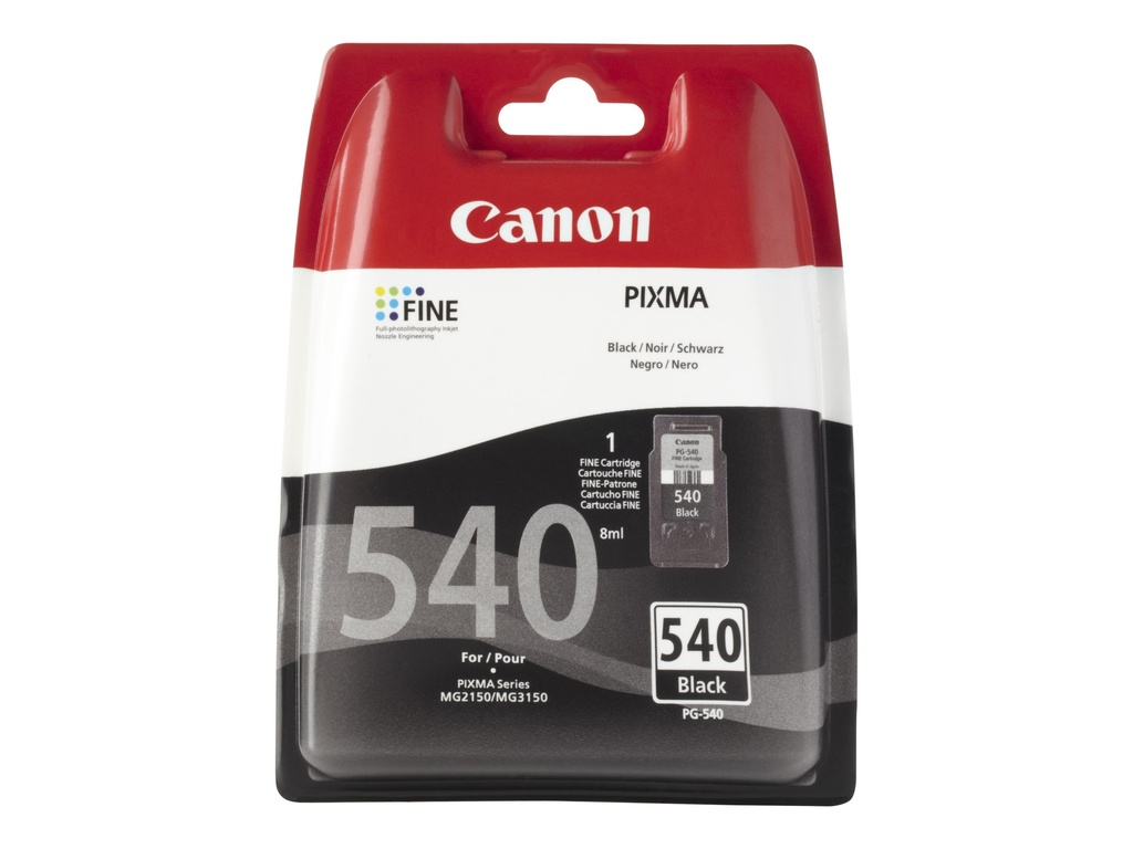 Canon PG-540 - Schwarz - original - Blister mit