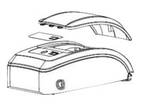 Zebra Abdeckungseinheit mit Medienfenster