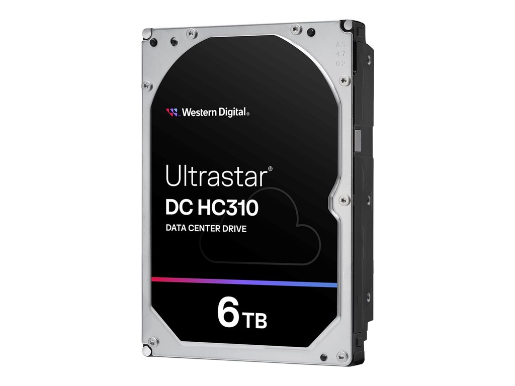 WD Ultrastar DC HC310 HUS726T6TALE6L4 - Festplatte - 6 TB - intern - 3.5" (8.9 cm)