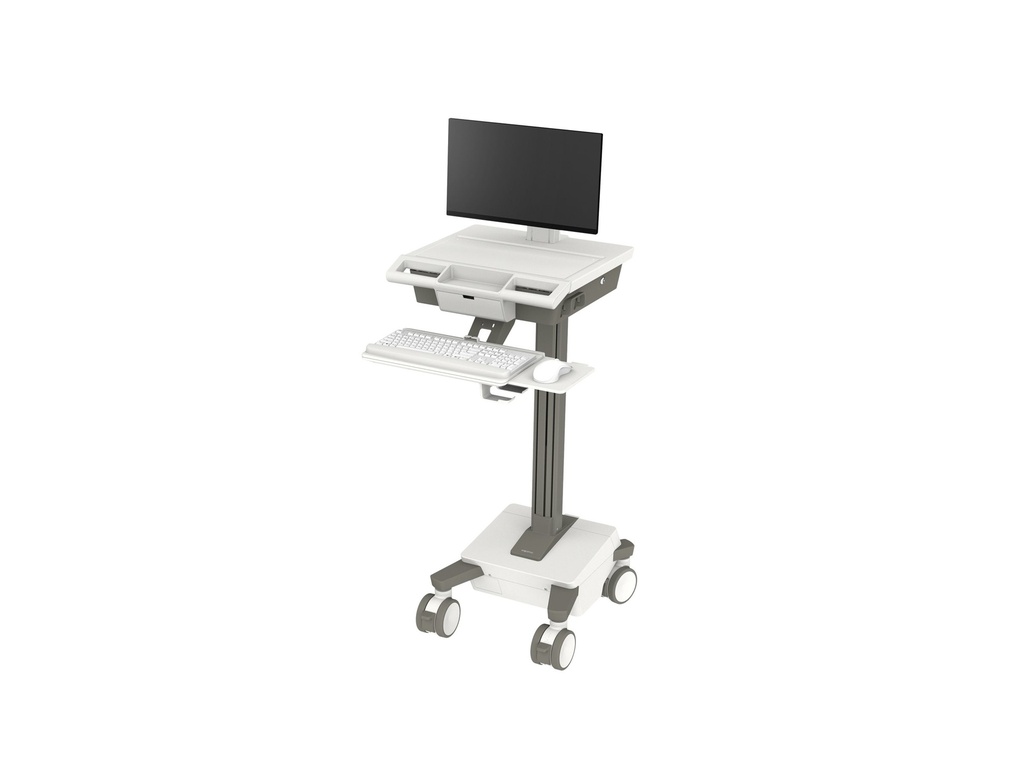 Ergotron Mosaic - Wagen - Konstante Krafttechnologie - für LCD-Display / PC-Ausrüstung - nicht betrieben - verriegelbar - medizinisch - Bildschirmgröße: 61 cm (24")