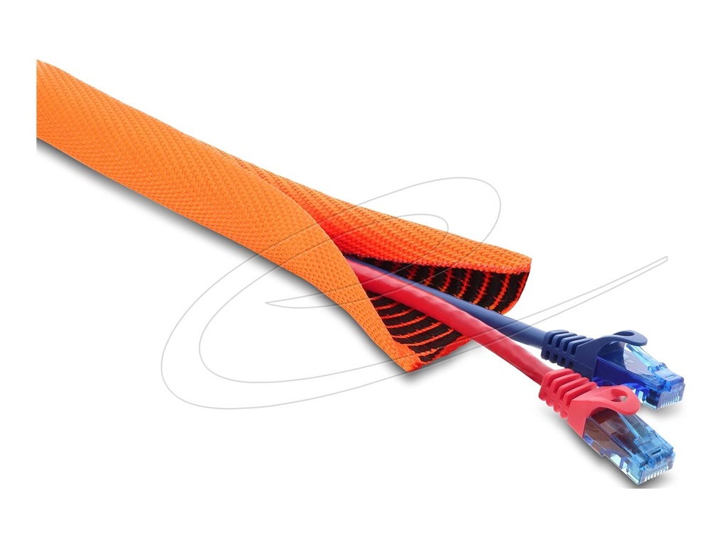 Delock Kabelmanagement-Tülle - 5 cm - orange