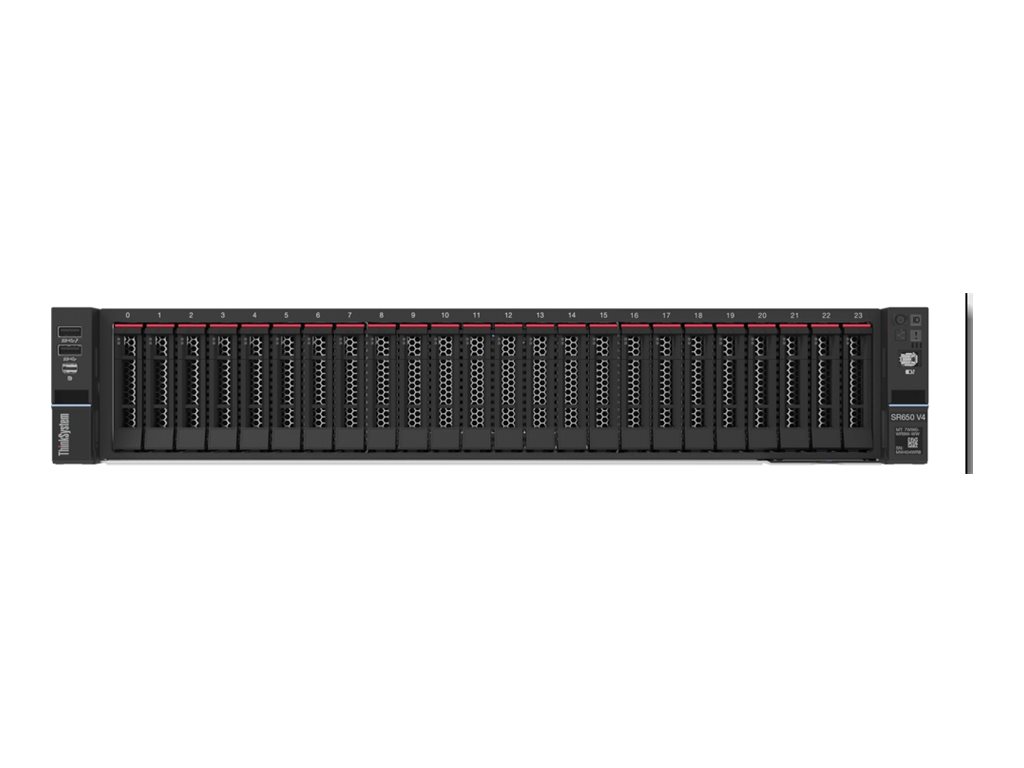 [7DGDA030EA] Lenovo ThinkSystem SR650 V4 7DGD - Server - Rack-Montage - 2U - zweiweg - 1 x Xeon 6515P / 2.3 GHz - RAM 32 GB - SAS 6.4 cm (2.5")