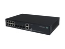 HPE Networking Comware 2150 8p 10M/100M/1G PoE+ 2p SFP 1G 2p SFP+ 1G/10G 125W - Switch - L3 - managed - 8 x 10/100/1000Base-T (PoE+)