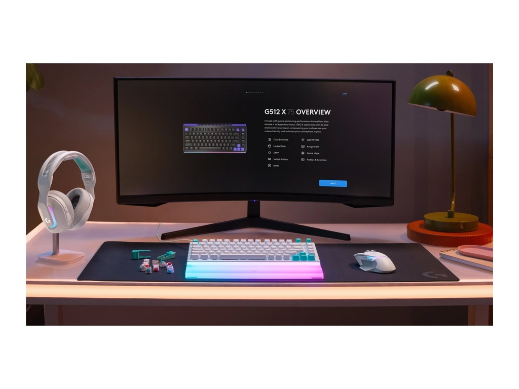 Logitech G G512 X 75 - Tastatur - TMR analog