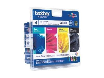 Brother LC1100 Value Blister Pack - 4er-Pack