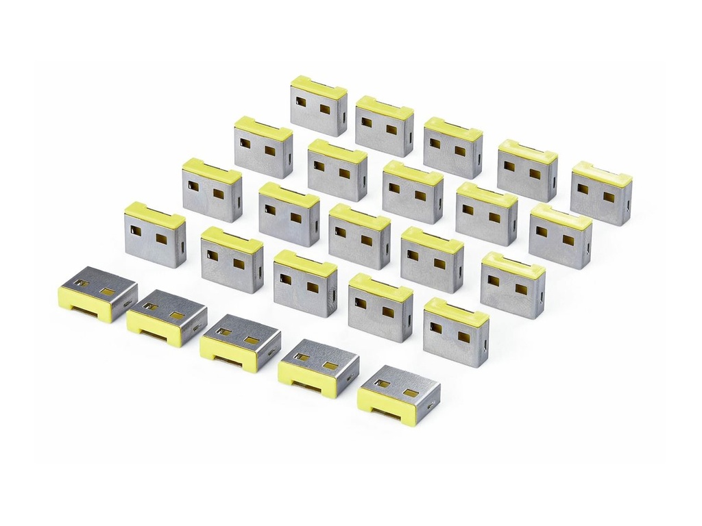 StarTech.com Startech - Schutzumschlag - USB-A, snap-in, wiederverwendbar (Packung mit 25)