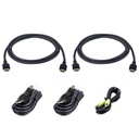 ATEN Secure KVM cable kit 2x Ultra High Speed HDMI Cable - Kabel-/Adapterset - Audio/Multimedia
