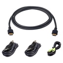 ATEN Secure KVM cable kit 1x Ultra High Speed HDMI Cable - Kabel-/Adapterset - Audio/Multimedia