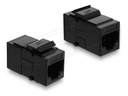 Delock Keystone-Koppler - RJ-12 (W) zu RJ-12 (W)