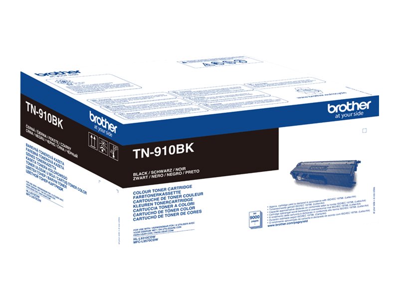 Brother TN910BK - Schwarz - original - Tonerpatrone