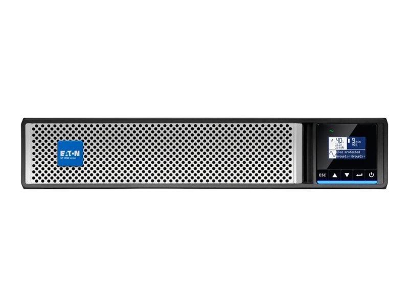 Eaton 5P Gen2 1550i - USV (in Rack montierbar/extern) - Wechselstrom 200/208/220/230/240 V - 1350 watt - 1550 VA - 1-phasig - 6 Ah - RS-232, USB - Ausgangsanschlüsse: 8 - 2U - 48.3 cm (19")