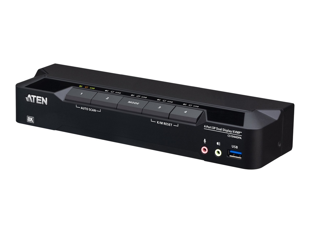 ATEN CS1944DPA - KVM-/Audio-/USB-Switch - 4 x KVM/Audio/USB