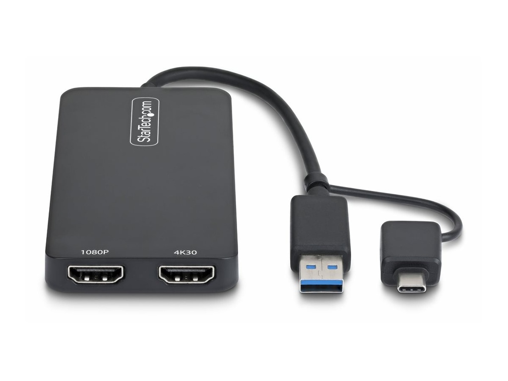 StarTech.com Startech - Videoadapter - USB Typ A, USB-C männlich