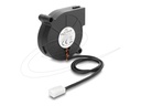 Delock Radiallüfter Lüftergebläse DC 50 x 50 15 mm - 12 V - Radial