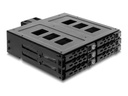 Delock 5.25" Mobile Rack for 6 x 2.5" SATA HDD / SSD - Gehäuse für Speicherlaufwerke mit Lüfter - 2.5" (6.4 cm)