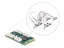 Delock Serieller Adapter - PCIe Mini Card Low-Profile
