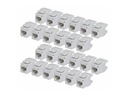 StarTech.com Cat6 Keystone Jack 24-Pack RJ45 Ethernet Jacks UTP Wall - Netzwerk - CAT 6