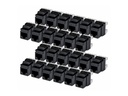 StarTech.com CAT6 KEYSTONE JACK 24-PACK - Netzwerk - CAT 6