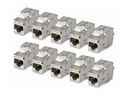 StarTech.com CAT6A KEYSTONE JACK 10-PACK - Netzwerk - CAT 6a