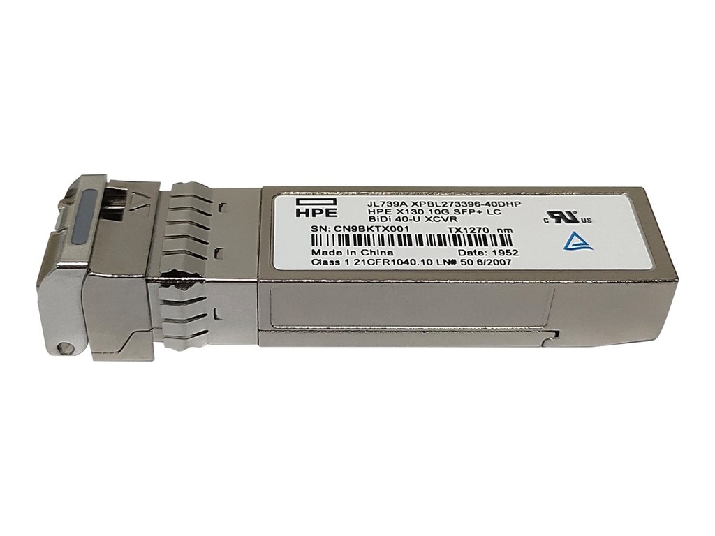HPE Aruba Networking - SFP56 Empfängermodul - 50GbE - 50GBase-BiDi - bis zu 40 km - 1289 (TX)