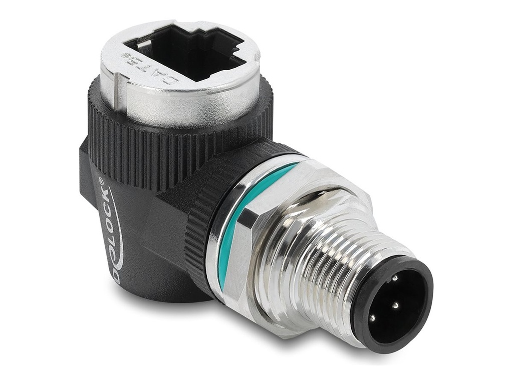 Delock Netzwerkadapter - 4-polig M12-D (M)