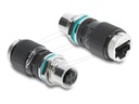 Delock Netzwerkadapter - 4-polig M12-D (W)