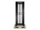 APC NetShelter SX Gen 2 - Schrank Netzwerkschrank - 600 W x 1070 D mm, 2500 lbs, Stoßverpackung - bodenstehend - Schwarz - 42HE - 48.3 cm (19")