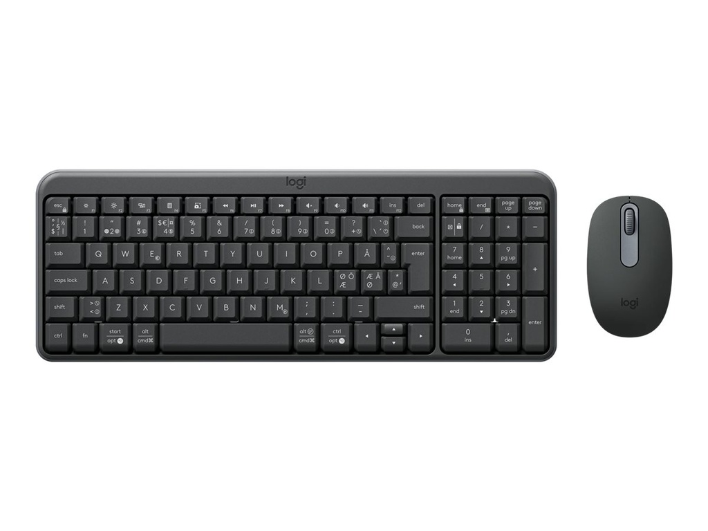 Logitech MK250 - Tastatur-und-Maus-Set - kabellos