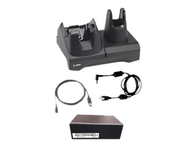 Zebra 2-Slot USB/Charging ShareCradle Kit - Docking Cradle (Anschlußstand)