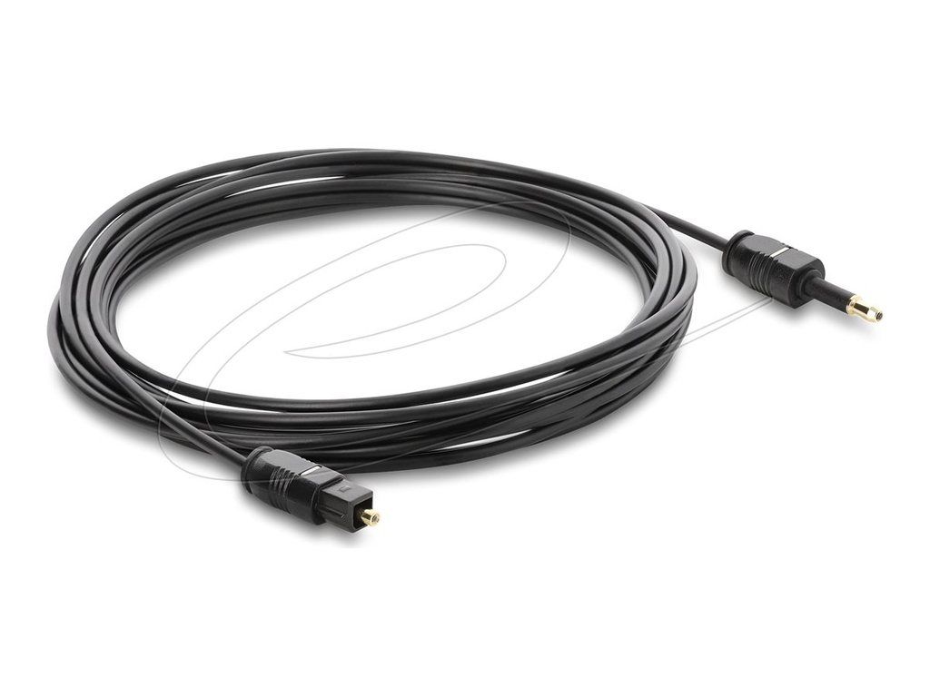 Delock Digitales Audio-Kabel (optisch) - Mini-TOSLINK männlich zu TOSLINK weiblich