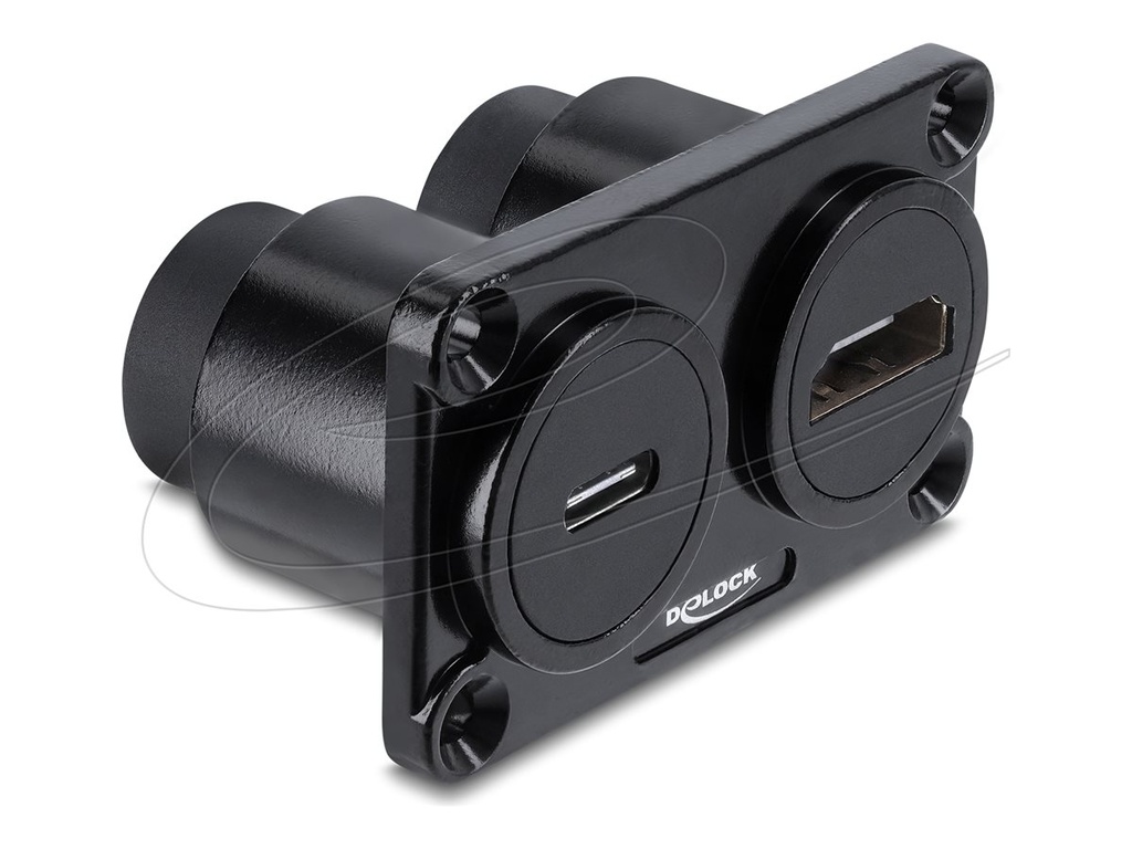 Delock Einrastmodul - built-in, 10 Gbps, PD 100 W, 4K
