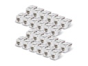 StarTech.com Cat6 Keystone Jack 24-Pack 90-Deg 110 - Netzwerk - CAT 6 - Kabel - Netzwerk