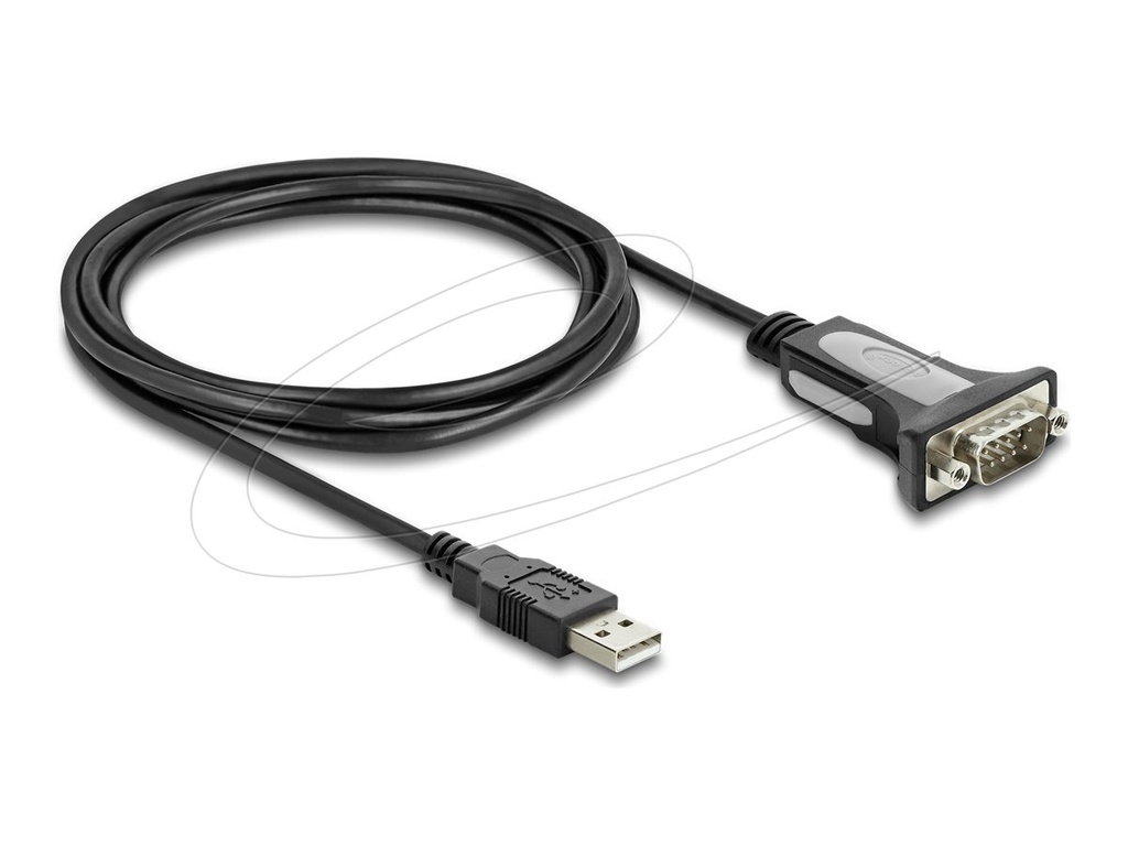 Delock Kabel USB / seriell - USB (M) zu DB-9 (M)