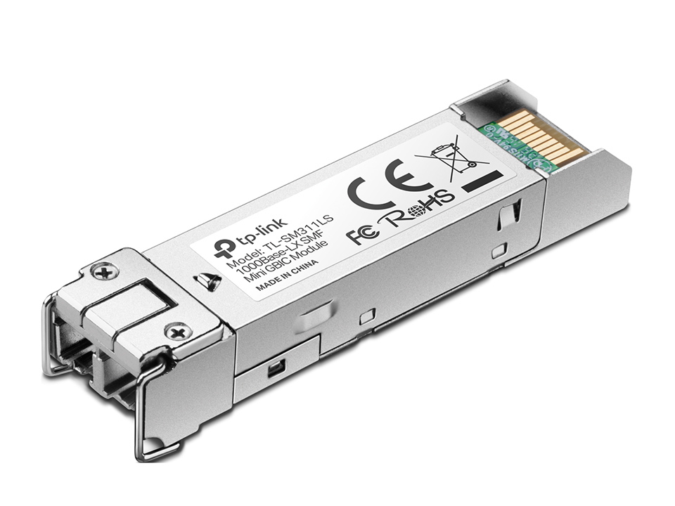 TP-LINK SM311LS - SFP Mini-GBIC - Transceiver-Modul SM LC - Transceiver - Glasfaser (LWL)