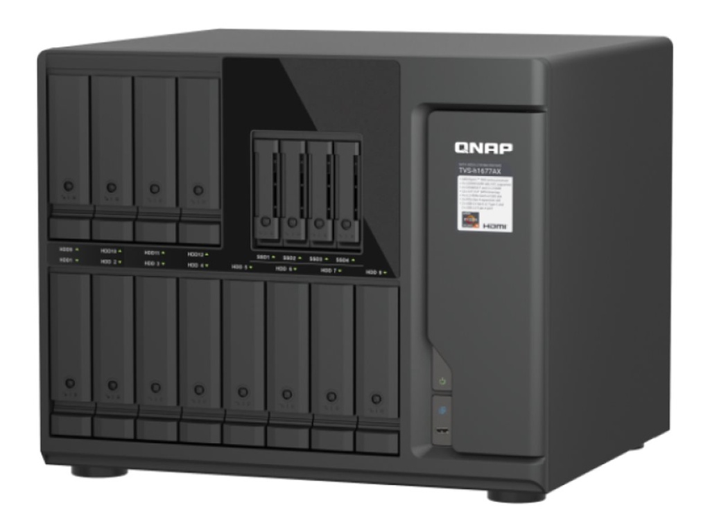 QNAP TVS-H1677AX - NAS-Server - 16 Schächte