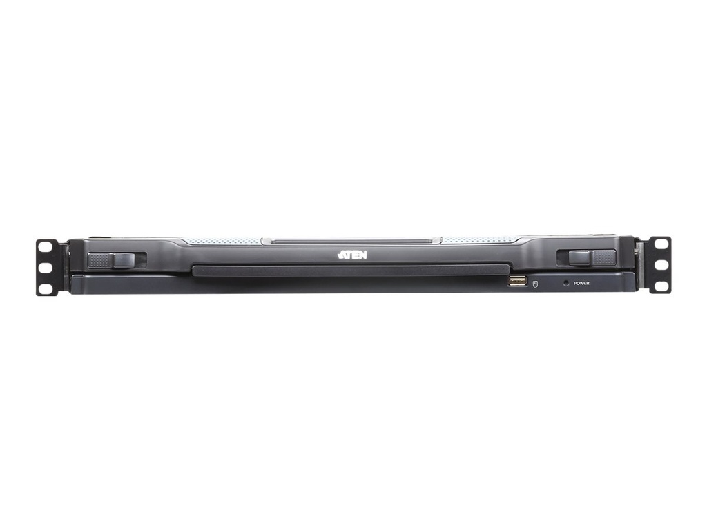 ATEN Slideaway CL5716IN - KVM-Konsole mit KVM-Switch - 16 Anschlüsse - PS/2, USB - Englisch - 48.3 cm (19")