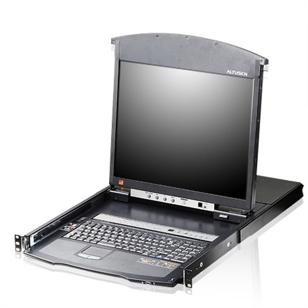 ATEN KL1508AiN CH 48cm LCD IP-KVM - KVM-Umschalter - 8-Port