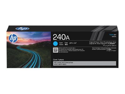 HP 240A - Cyan - original - LaserJet - Box - Tonerpatrone (W2401A)