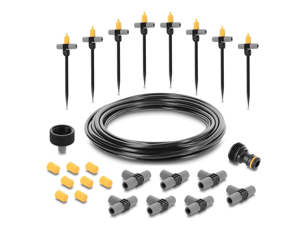 Delock Micro-Drip-System Set - 26 Stücke - Schwarz