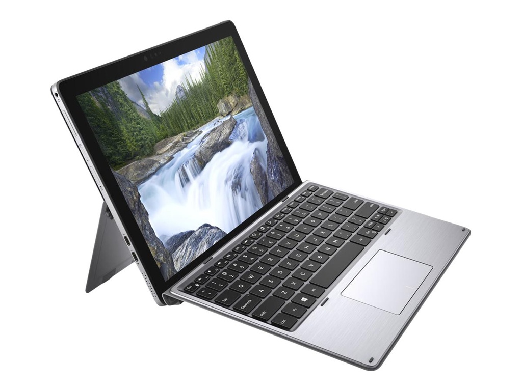 Dell Latitude 7210 2-in-1 - Tablet - mit abnehmbarer Tastatur - Intel Core i5 10310U / 1.7 GHz - vPro - Win 10 Pro 64-Bit - UHD Graphics - 8 GB RAM - 256 GB SSD SED, NVMe, Class 35 - 31.2 cm (12.3")