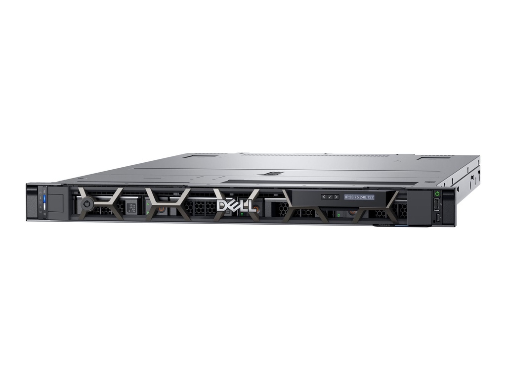 Dell PowerEdge R6525 - Server - Rack-Montage - 1U - zweiweg - 2 x EPYC 7313 / 3 GHz - RAM 64 GB - SAS - Hot-Swap 6.4 cm (2.5")