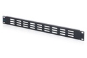 DIGITUS Blindabdeckung mit Lüftungsgitter für 482,6 mm (19")-Schränke