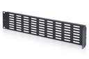 DIGITUS Blindabdeckung mit Lüftungsgitter und Scharnier für 482,6 mm (19")-Schränke