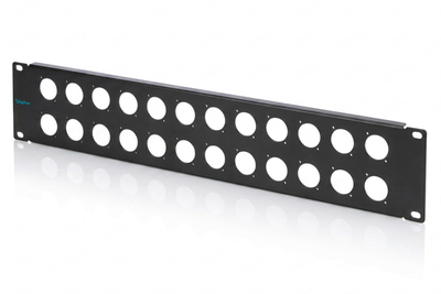 DIGITUS 2HE Rackblende für 24 x D-Type Module
