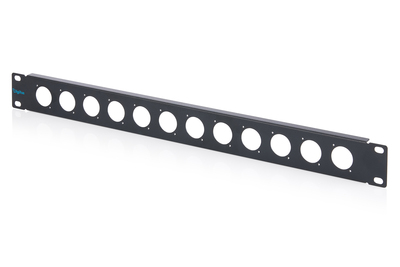DIGITUS 1HE Rackblende für 12 x D-Type Module