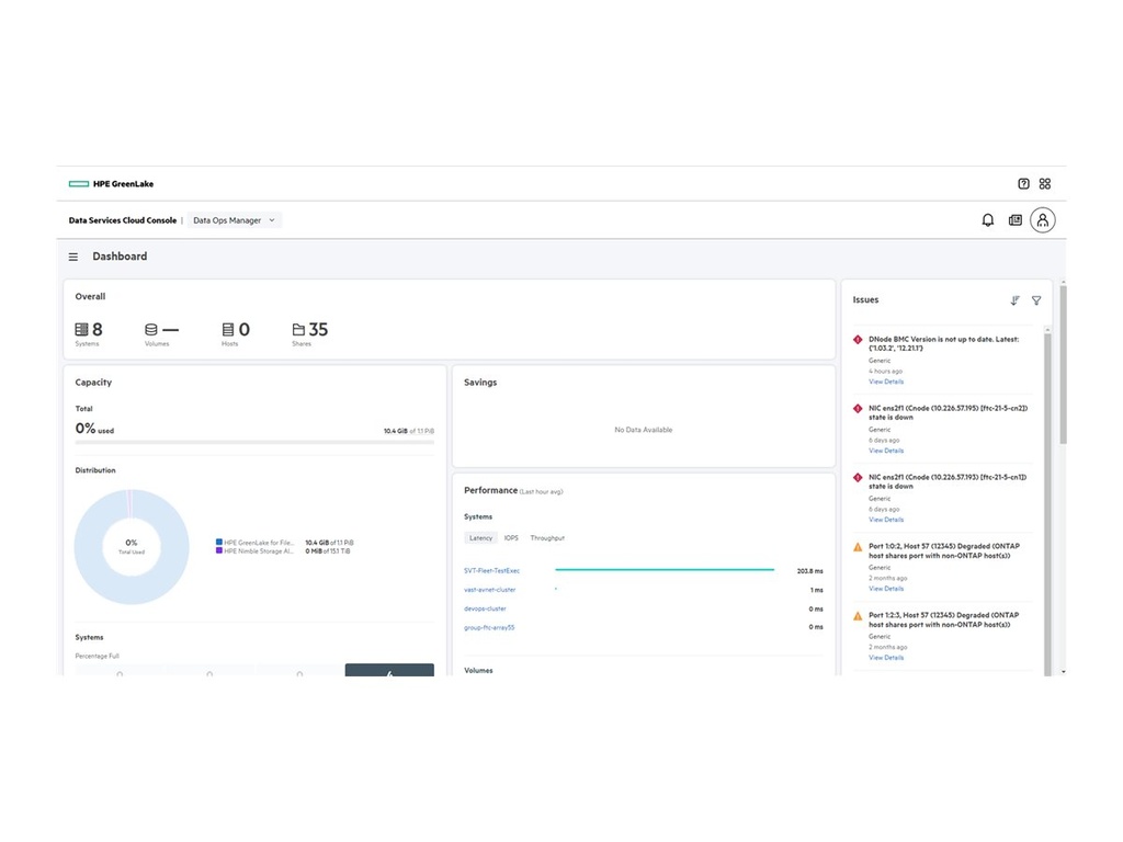 HPE Alletra Storage MP B10000 Software - Abonnement-Lizenz (4 Jahre)