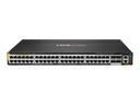 HPE Aruba Networking CX 6300M 48p Smart Rate 10G PTP/AVB 4p QSFP28 100G MACsec 4320W - Switch - L3 Erweitert - managed - 48 x 1/2.5/5/10GBase-T (PoE++)