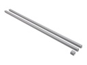 Delock Kabelkanal - self-adhesive with sliding cover, 24 x 14 mm incl. connector - Montage an Fußleiste, Deckenmontage möglich, Tisch montierbar, montierbare Möbel, geeignet für Wandmontage - Grau - 1 m (Packung mit 2)