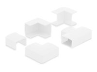 Delock Kabelkanal-Verbindungsstück - for 24 x 14 mm cable duct - weiß (Packung mit 5)
